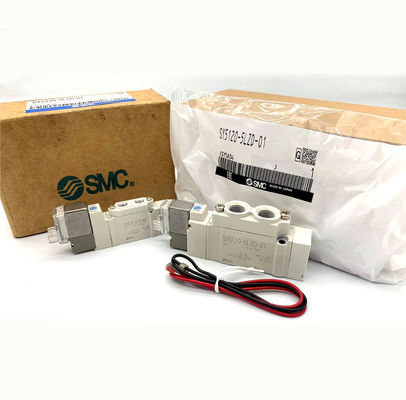 5 منافذ SMC الصمامات الكهربائية الرقيقة SY5220-6LZD-01 SY5220-5LZD-C6 SY5220-5LZD