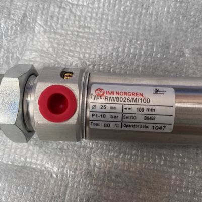 سلسلة ISO Roundline Piston Pneumatic Cylinder RM/8012/M/30 NORGREN عمل مزدوج