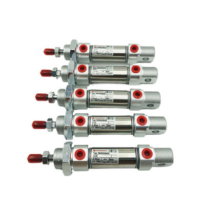 سلسلة ISO Roundline RM/8012/M/200 أسطوانة مدمجة من النيوماتيك NORGREN برميل من الفولاذ المقاوم للصدأ لتطبيقات الهواء المضغوط
