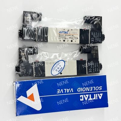صمام البولينويد AIRTAC 4V230P-08 لتطبيقات الضغط 5 موقف الميناء 2