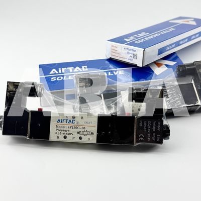 Airtac 4V130C-06 DC12V AC110V 4V130C-M5 صمام الهواء المولد - 4V130C06B