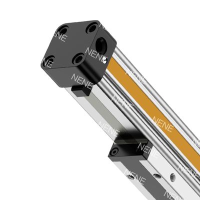 OSP-P25-2200/2300/2400 أسطوانة مزدوجة التفاعل بدون قضبان لتركيب سلس وسهل في أي نظام