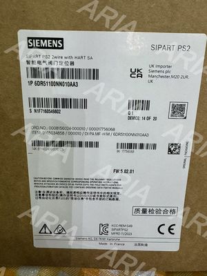 6DR5110-0NN01-0AA3 سيمنز SIPART PS2 جهاز تحديد المواقع الكهربائي الهوائي الذكي للطائرات الهوائية الخطية والجزئية