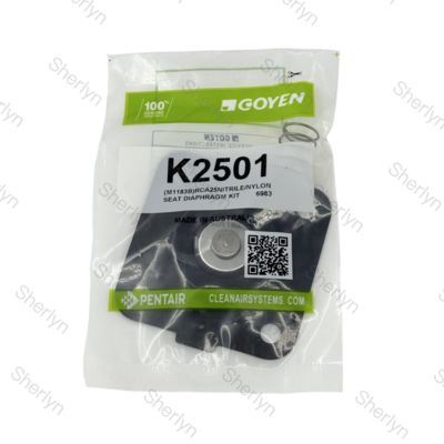 K2500 K2501 1 '' مجموعة إصلاح غشاء مطاط النتريل لصمام النبض Goyen CA25T CA25DD