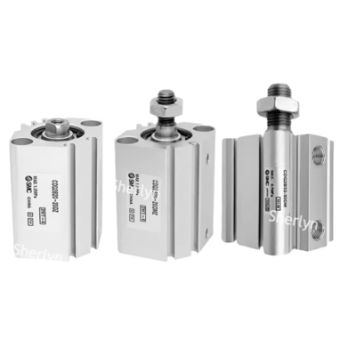 SMC سلسلة CQ2 الأسطوانة المدمجة CQ2A12-15D النوع القياسي العامل مزدوج العصا الواحدة