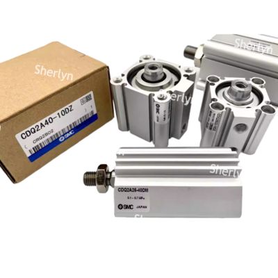 SMC CQ2A12-5D CQ2 الأسطوانة القياسية ، 12 ملم أسطوانة ثقب ، 5 ملم L ضربة الدماغ ، عمل أسطوانة مزدوجة التصرف ، استنشاق كلتا الطرفين تركيب
