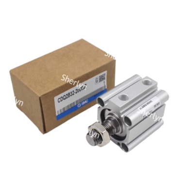 اسطوانة مدمجة ذات قضيب واحد SMC CQ2A12-25D، شوط 12x25 مم، سلسلة CQ2