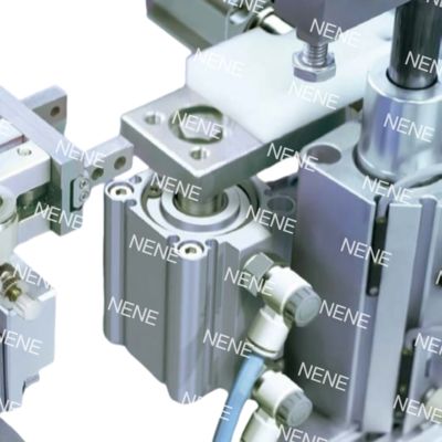 CQ2A12-10DM أسطوانة SMC مضغوطة مزدوجة الفعل قضيب واحد أسطوانة 12 أسطوانة قطرها 10 شوط