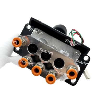 صمام تحكم يدوي بخمس فتحات 5CV-D مع وظيفة PTO لصمام التحكم في شاحنة التفريغ بخمس فتحات والتحكم المدمج بخمس فتحات