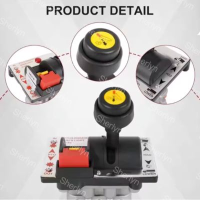 صمامات تحكم تناسبي 6CV-D مع مفتاح PTO لإبطاء مفتاح قلاب لنظام هيدروليكي صمام تحكم شاحنة قلابة