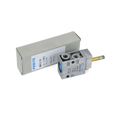 صمام Festo MFH-3-1/8 7802، Tiger Classic، 3/2 مغلق ميكانيكي زنبركي، G 1/8 أنثى، 1.5-8 بار
