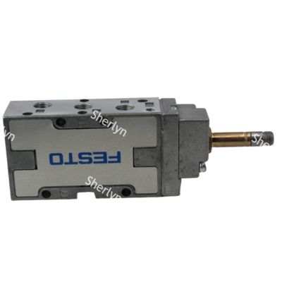 فيستو MFH-5-1/8-B صمام الكهربائي، 5/2 Monostable Mec Spr، Int Pilot G/8