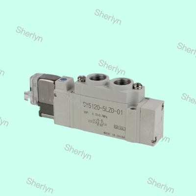 الصمام الكهربائي SMC SY السلسلة SY5220-6LZD-C8 DC12V السباكة لمسة واحدة