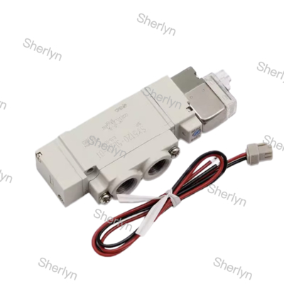 صمام لولبي SY3120-5LZD-C6 SMC، صمام لولبي 2-وضعية، ملف لولبي واحد، 24 فولت تيار مستمر