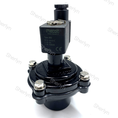 مجموعة صيانة صمام نبضي Mecair Pulse Valve VNP208 بزاوية قائمة 1 بوصة DB18 صمام إزالة الغبار