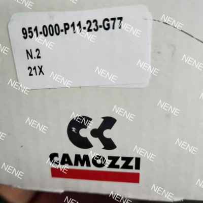 صمام الكهرباء الكهربائية Camozzi Automation 952-000-P15-23-G72 ISO5599-1 الحجم 2 5/2 طريق الكهرباء الكهربائية المزدوجة 12 فولت DC 5W