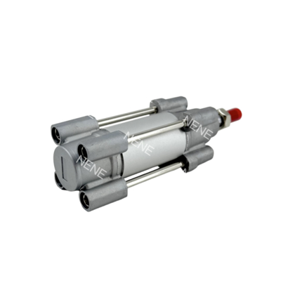 RA/802032/M/75 أسطوانة مدمجة منخفضة الحرارة ISOLine Tie-rod أسطوانة مزدوجة 32mm قطرها 75mm Stroke