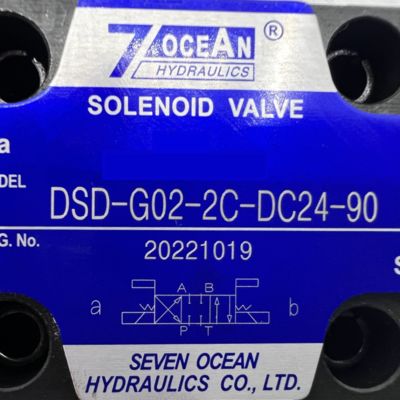 DSD-G02-2C-DC24-90 DC24V الصمام الكهرومغناطيسي 7OCEAN
