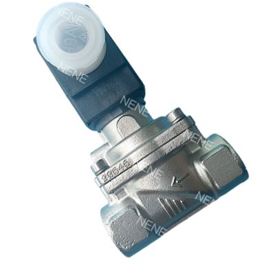 صمام الملف اللولبي Burkert 6281 00322547 بمساعدة مؤازرة من الفولاذ المقاوم للصدأ NO G1/4