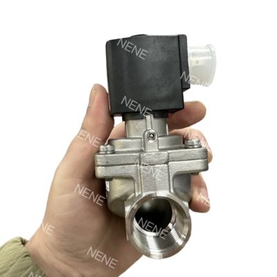 ختم FKM صمام الملف اللولبي Burkert 6281 00228399/00228400/00228401 G1 1/2 فتحة تدفق 40.0 مم AC24V DV24V AC220V