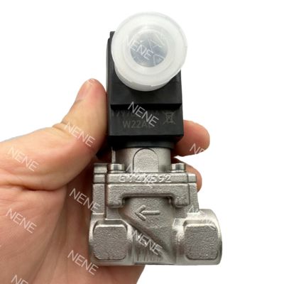 صمام تحكم الملف اللولبي Burkert G3/4 00222013/00222014/00222015 فتحة تدفق 20.0 EPDM DC24V AC24V AC220V