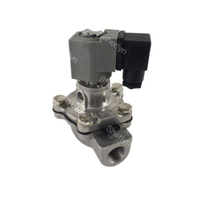 صمام نبضي كهرومغناطيسي GOYEN CA15T زاوية قائمة من الألومنيوم المصبوب لمدافع الهواء DN15 صمام نفخ عكسي