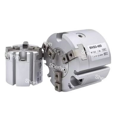 أسطوانة التشغيل المزدوج MHS2-25D 25 حفرة SMC اثنين من الفك