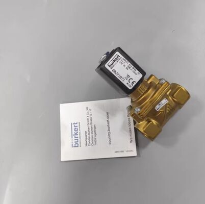 00221871 00221872 00221873 BURKERT G1/2 6281EV A 2/2 مغلقة بشكل طبيعي 13.0 فتحة التدفق FKM جسم صمام نحاس مغلق