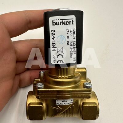 صمام الملف اللولبي Burkert 6281EV A 13.0 NBR G1/2 24VDC 00221844 00221845