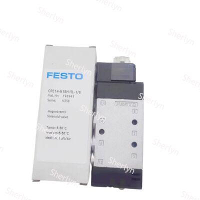 صمام لولبي FESTO CPE18-M1H-3GLS-1/4 163145