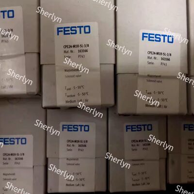 الصمام الكهربائي الكهربائي FESTO CPE18-M1H-3GL-1/4 163141