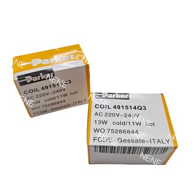 ملف صمام الملف اللولبي PARKER 491514Q3 ملفات 32 مم AC220V 13W لصمامات الملف اللولبي FCSE