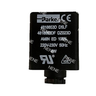 لفائف صمام الملف اللولبي Parker 4818653D D5LF 220-230 فولت 8 واط آلة النفخ صمام الملف اللولبي