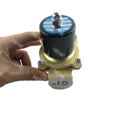 صمام الملف اللولبي الهوائي UNID UW-15 مقاس 1/2 بوصة DC24V AC220V AC110V فتحة 15 مم