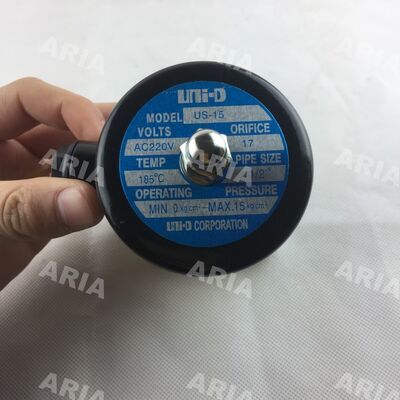 صمام بخار نحاسي إلكتروني عالي الحرارة مغلق عادةً، صمام بخار US-15