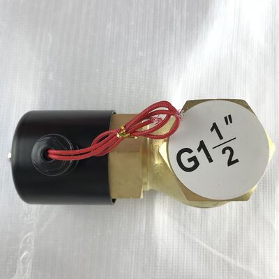 مقاومة لدرجات الحرارة العالية US-40 (1.5 بوصة) AC220 TXPC كل النحاس بخار صمام التحكم الصمام الكهربائي الصمام الصمام الماء