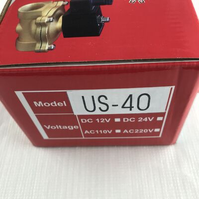مقاومة لدرجات الحرارة العالية US-40 (1.5 بوصة) AC220 TXPC كل النحاس بخار صمام التحكم الصمام الكهربائي الصمام الصمام الماء