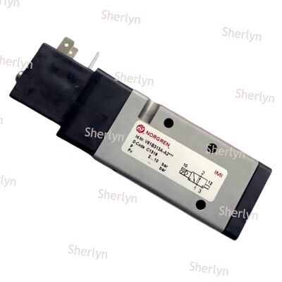 صمام Norgren يعمل بالتحكم التجريبي 3/2 اتجاهات – مفتوح عادةً، ملف لولبي مفرد – موديل V61B317A-A213J