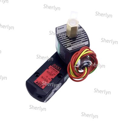 ASCO صندوق التقاطع المقاوم للانفجار EF551G402MO الصمام الكهربائي المزدوج 1/4