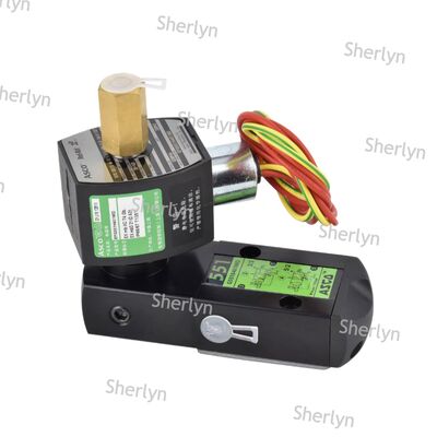 صمام الملف اللولبي ASCO EF551H401MO مقاوم للانفجار G1/4 سلسلة 551 ملف واحد