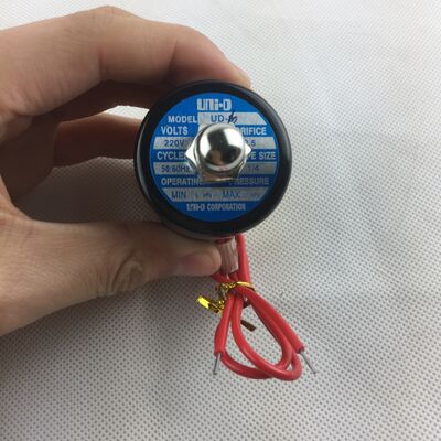 ماء، غاز، صمام زيت، صمام لولبي عالي الحرارة UD-8، صمام غاز UD-6، صمام ماء