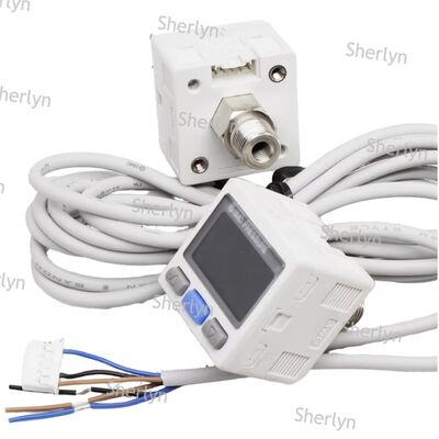 SMC ISE30A-01-N-L الصناعية الدرجة الرقمية لتحويل الضغط الإيجابي NPN الناتج 1MPa النطاق نظام الجهاز الهوائي مراقبة الضغط الخاص