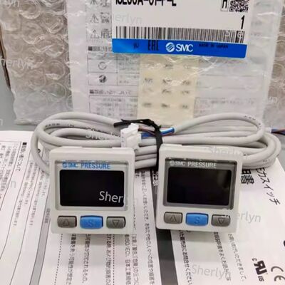 مفتاح الضغط الرقمي مزدوج NPN الخروج SMC ISE30A-01-A-L مخصص للكشف عن تسرب الدوائر الهوائية ، مع نطاق 1MPa
