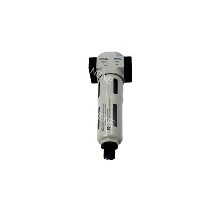 159612 Festo LF-1/8-D-MINI فلتر هواء مضغوط غلاف سبائك الزنك وعاء معدني واقي فلتر مسحوق معدني منفذ G1/8 0.5-12 بار 40 ميكرومتر تصريف يدوي