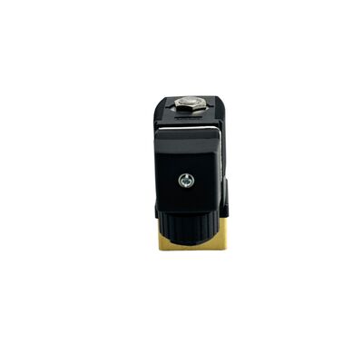 220VAC 8W 0-16bar الصمام الكهربائي Burkert 00134248, 6013 التصرف المباشر 2/2 مغلق بشكل طبيعي، G1/8 خيط، 2.5mm فتحة، جسم النحاس FKM الختم