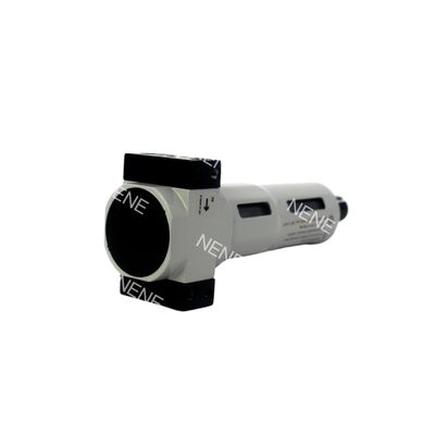 منظم فلتر 40 ميكرومتر 0.5-7 بار فيستو LFR-1/8-D-7-MINI 162702 G1/8 سبائك الزنك مع مقياس ضغط وتصريف يدوي