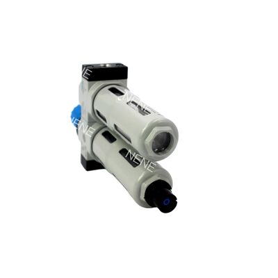 Festo FRC-1/8-D-7-MINI-A 162762 Zinc Alloy FRL 40µm G1/8 Fully Automatic Drain 0.5-7bar With Pressure Gauge