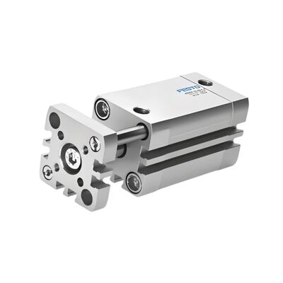 أسطوانة مضغوطة مزدوجة التصرف مع عصا توجيه Festo ADNGF-12-10-P-A ، 12mm ثقب 10mm ضربة