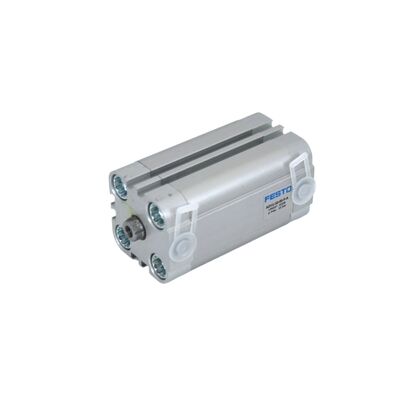156603 FESTO ADVU-20-20-A-P-A ذكر الموضوع 20x20 مللي متر مزدوج المفعول قصير السكتة الدماغية اسطوانة M5 ميناء حلقة مغناطيسية ISO 6432 لتحديد المواقع البوابة