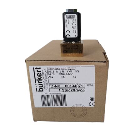 سلسلة 6281 BURKERT 00221884 G1 صمام سولينويد 2/2 NC للتحكم في الأنابيب المتوسطة